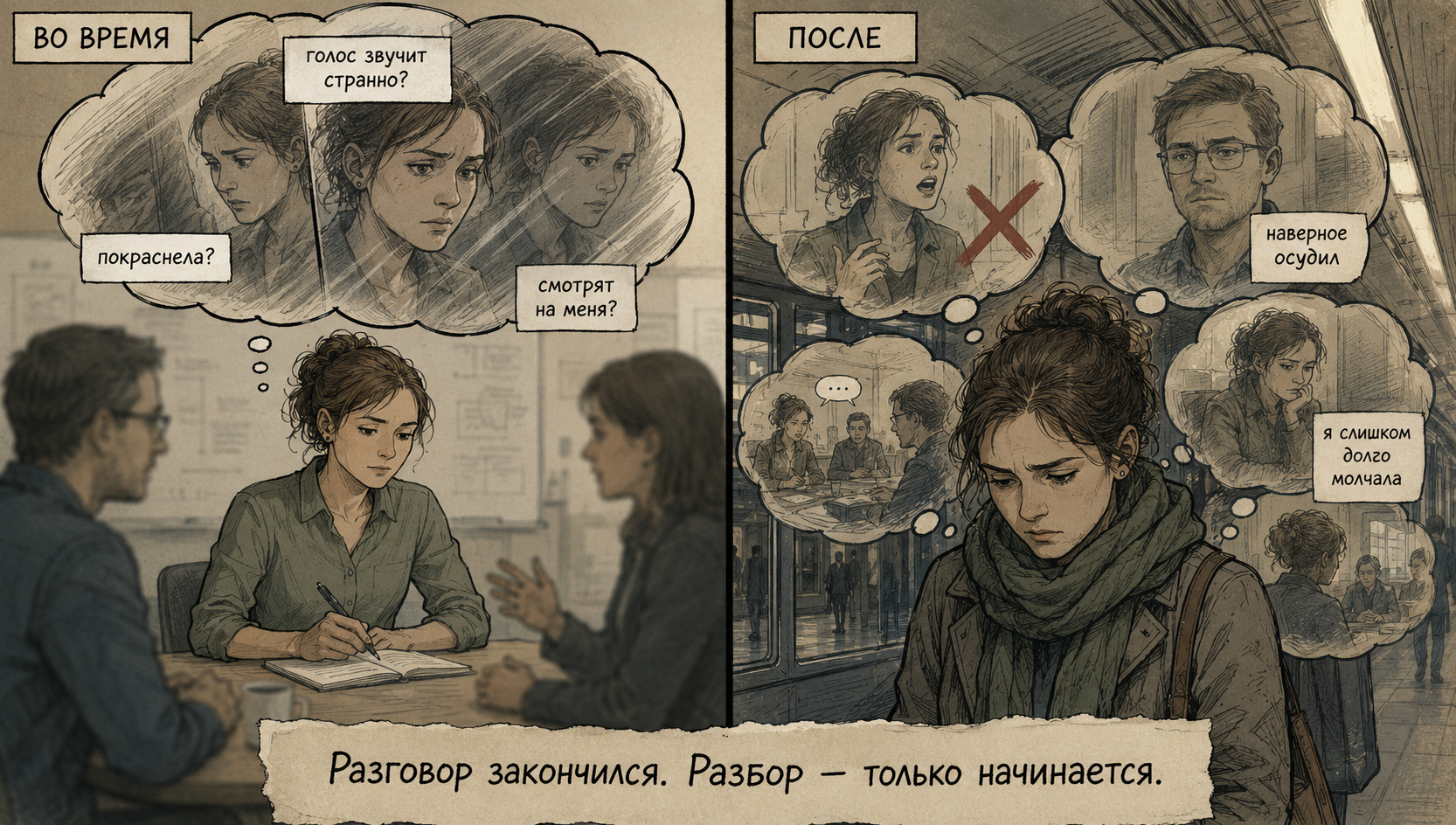 послесловие при социальной тревоге — разговор закончился, но разбор только начинается